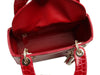 Dior Mini Cherry Red Alligator Lady Dior