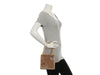 Dior Vintage Light Brown Cannage-Quilted Crystal Velvet Tote