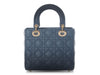 Dior Small Ombre Blue Lambskin Lady Dior