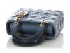 Dior Small Ombre Blue Lambskin Lady Dior