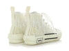 Dior White Oblique Transparency High-Top Sneakers