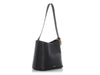Dior Small Black Médallion Bucket Bag