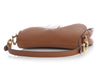 Dior Tan Grained Leather Saddle Bag with Strap