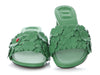 Dior Green Clover Bloom Slides
