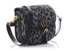 Dior Medium Gray Leopard Bobby Bag