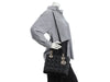 Christian Medium Black Lambskin Lady Dior