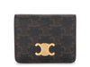 Celine Brown Triomphe Compact Wallet
