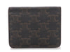 Celine Brown Triomphe Compact Wallet