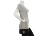 Celine Black Shiny Calfskin Claude Chain Shoulder Bag