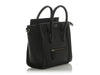 Celine Black Drummed Calfskin Nano Luggage