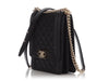 Chanel Black Quilted Caviar North-South Boy Bag