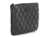 Chanel Small So Black Quilted Lambskin O Case