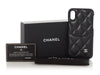 Chanel Black Quilted Lambskin iPhone 10 Case