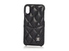 Chanel Black Quilted Lambskin iPhone 10 Case