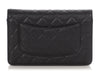 Chanel Black Quilted Caviar Wallet On Chain WOC