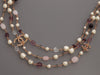 Chanel Layered Long Logo Necklace