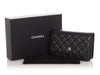 Chanel Black Quilted Caviar Wallet On Chain WOC
