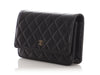 Chanel Black Quilted Caviar Wallet On Chain WOC