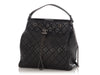 Chanel Large Black Quilted Soft Caviar CC Accordion Bucket Bag
