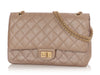 Chanel Metallic Dark Gold Quilted Aged Calfskin 2.55 Reissue 227