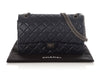 Chanel Navy Quilted Aged Calfskin 2.55 Reissue 226