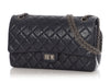 Chanel Navy Quilted Aged Calfskin 2.55 Reissue 226
