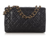 Chanel Vintage Extra Large Black Quilted Lambskin Classic Flap