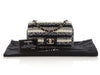 Chanel Mini Black and White Tweed Classic