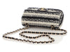Chanel Mini Black and White Tweed Classic