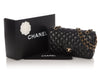 Chanel Medium/Large Black Quilted Lambskin Classic Double Flap