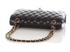 Chanel Medium/Large Black Quilted Lambskin Classic Double Flap