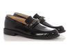 Chanel Black Calfskin Charm Loafers