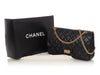 Chanel Black Quilted Aged Calfskin 2.55 Reissue 227