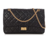 Chanel Black Quilted Aged Calfskin 2.55 Reissue 227