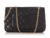 Chanel Black Quilted Aged Calfskin 2.55 Reissue 227