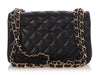 Chanel Mini Black Quilted Lambskin Rectangular Classic