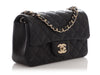 Chanel Mini Black Quilted Lambskin Rectangular Classic