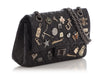 Chanel Black Quilted Aged Calfskin Lucky Charms Reissue 225