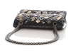 Chanel Black Quilted Aged Calfskin Lucky Charms Reissue 225