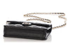 Chanel Mini Black Quilted Lambskin Top Handle Phone Holder