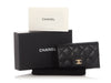 Chanel Black Quilted Caviar Flap Card Case