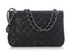 Chanel Jumbo Black Quilted Caviar Classic Double Flap