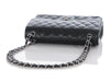 Chanel Jumbo Black Quilted Caviar Classic Double Flap
