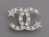 Chanel Crystal CC Stars Brooch