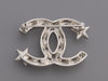 Chanel Crystal CC Stars Brooch