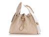 Chanel Small Beige Quilted Calfskin 25 Bag