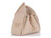 Chanel Small Beige Quilted Calfskin 25 Bag