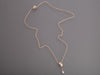 Chanel Small 18K Beige Gold Diamond N°5 Necklace