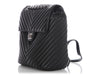 Chanel Large Black Chevron-Quilted Calfskin Urban Spirit Backpack