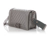 Chanel Old Medium Pewter Quilted Lambskin Boy Bag